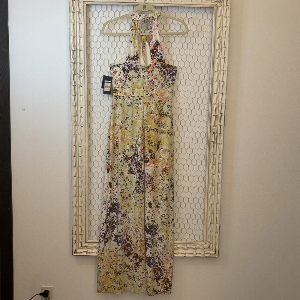 NWT Guess Winona Multicolor Maxi Dress - Picture 7 of 15